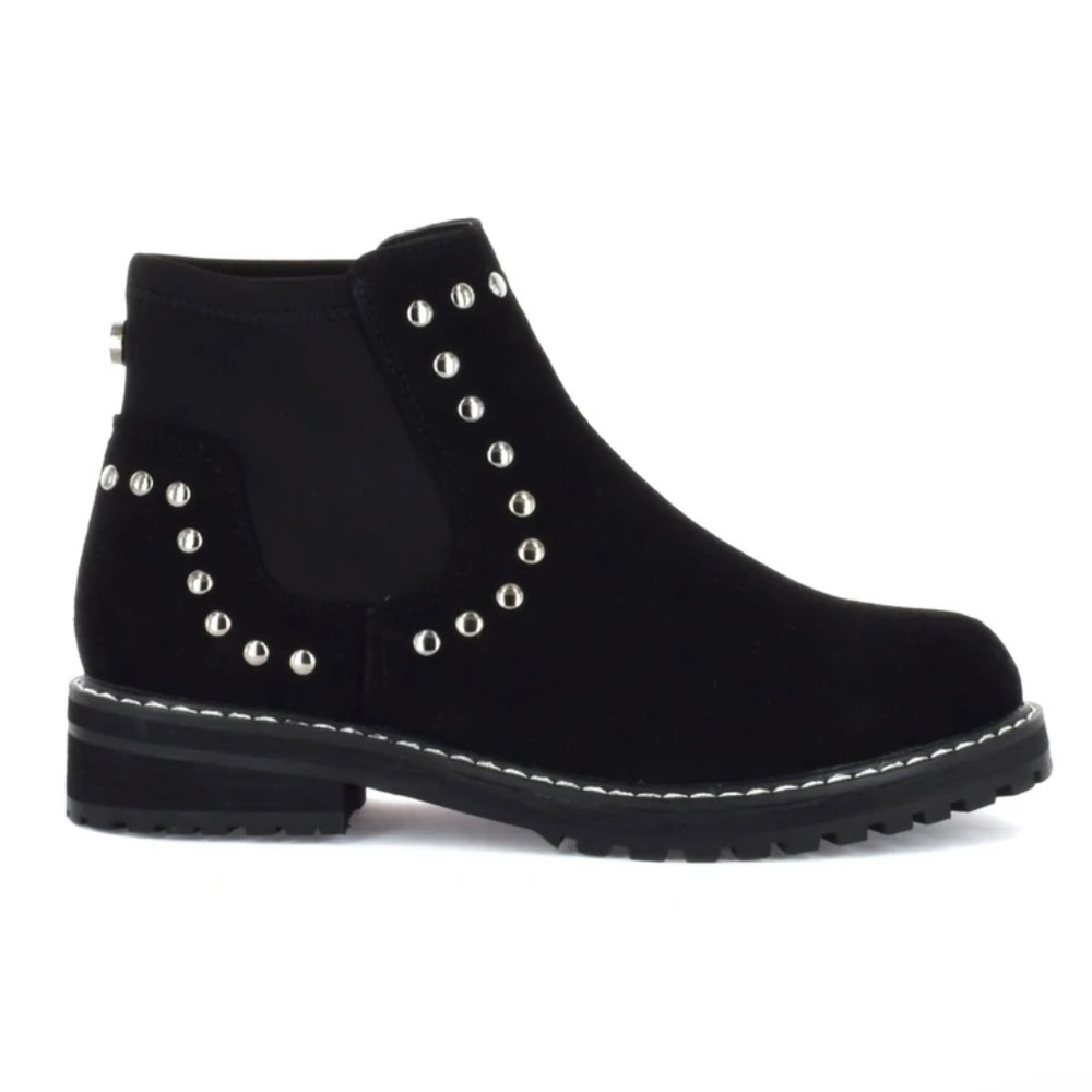 •NIB•Seven7 Romanoff Waterproof Ankle Boots-BLACK